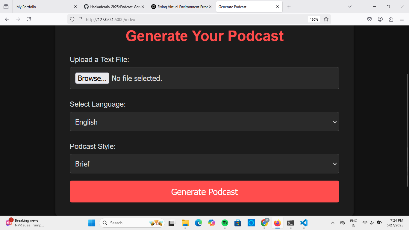 Podcast Generator
