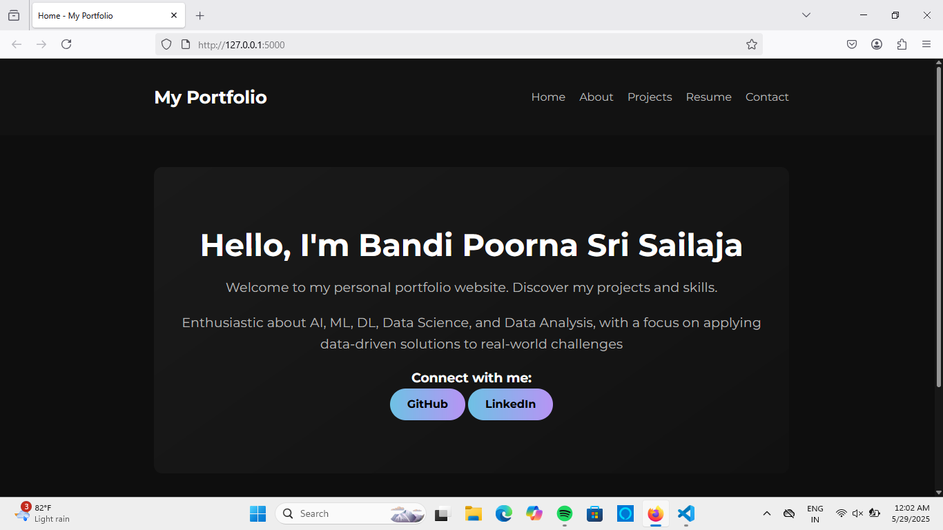 Portfolio Website